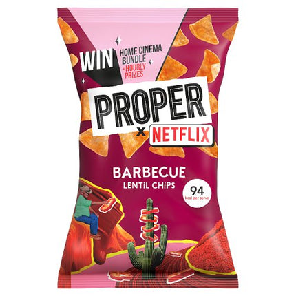 Proper Chips Barbecue Lentil Chips 85g