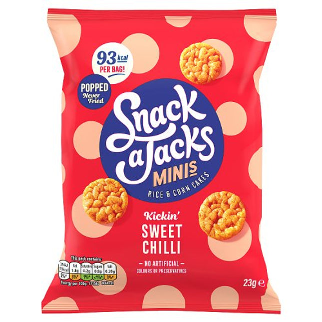 Snack a Jacks Sweet Chilli Rice Cakes 23g