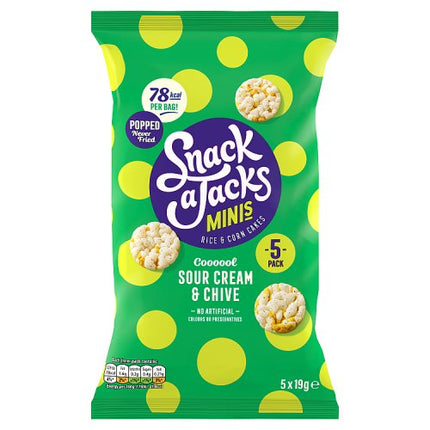 Sour Cream & Chive 5x19g