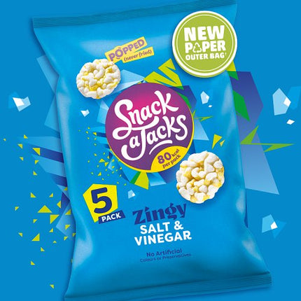 Snack-a-Jack Salt & Vinegar 5x19g