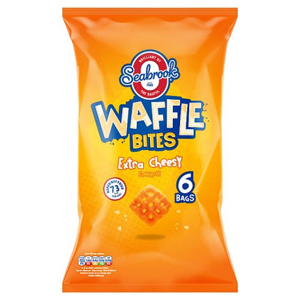 Seabrook Waffle Bites Extra Cheesy 6x16g
