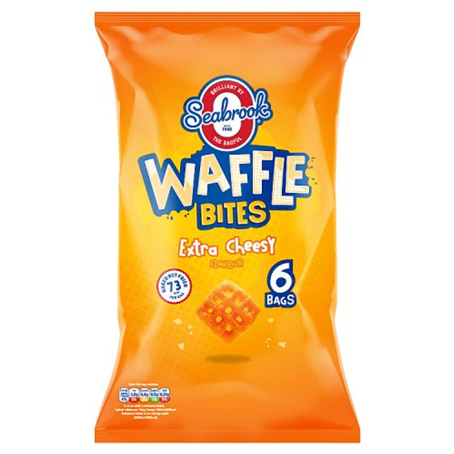 Seabrook Waffle Bites Extra Cheesy 6x16g