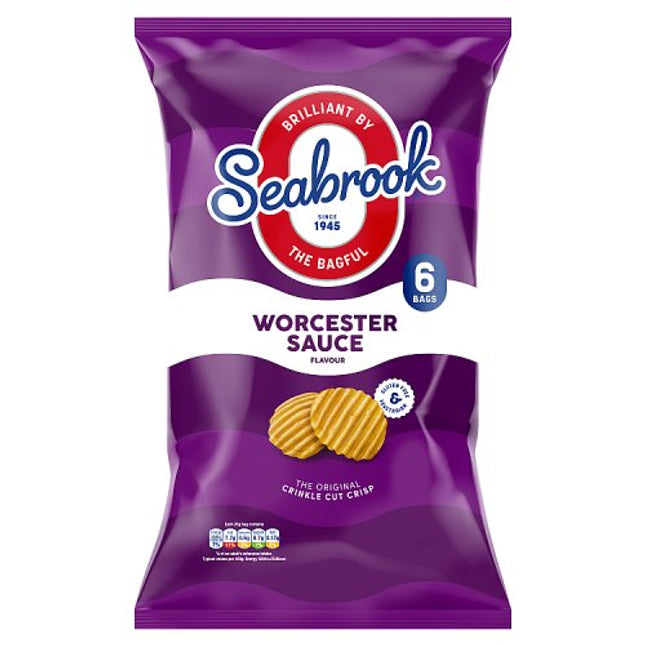 Seabrook Worcester Sauce 6 x 25g