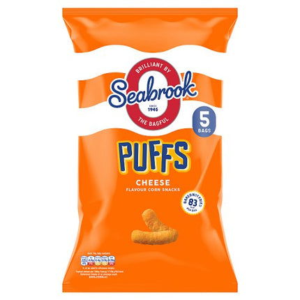 Seabrook Cheese Puffs 5 pack (5 x 16g)