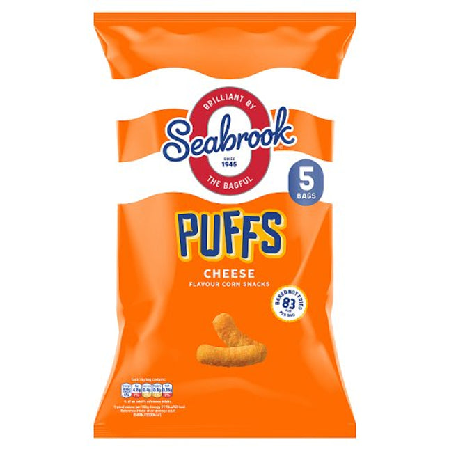 Seabrook Cheese Puffs 5 pack (5 x 15g)