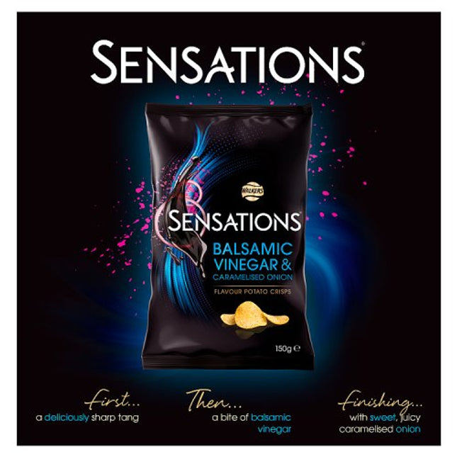 Sensations Balsamic Vinegar & Onion Bag 150g