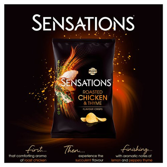 Sensations Roast Chicken & Thyme Bag 150g