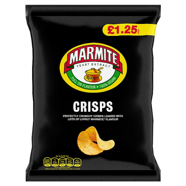 Golden Wonder Marmite Crisps 65g £1.25