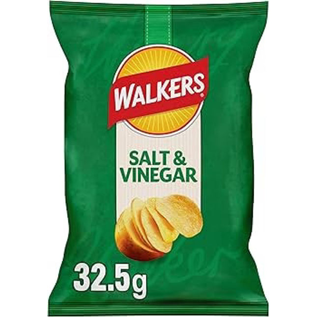 Walkers Salt & Vinegar Crisps 32.5g