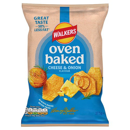 Walkers Baked Cheese & Onion Snack 37.5g