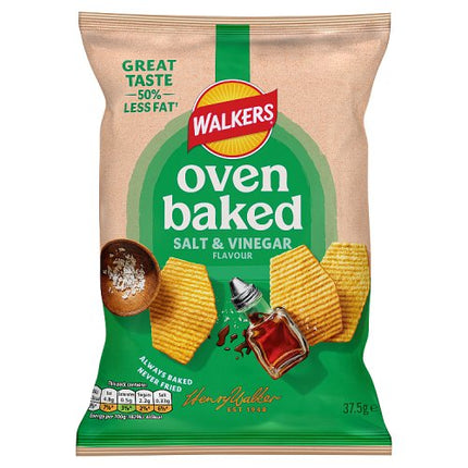Walkers Baked Salt & Vinegar Snack 37.5g