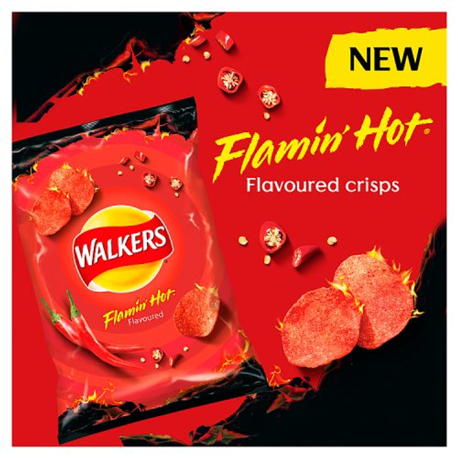 Walkers Flamin Hot Grab Bag 45g