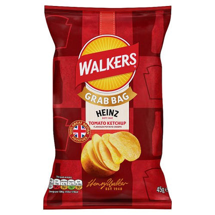 Walkers Heinz Tomato Ketchup 45g
