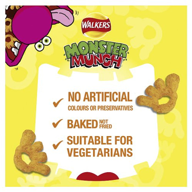 Walkers Monster Munch Roast Beef 6 Pack