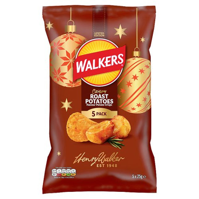 Walkers Pigs in Blankets Flavoured Crisps 5pk