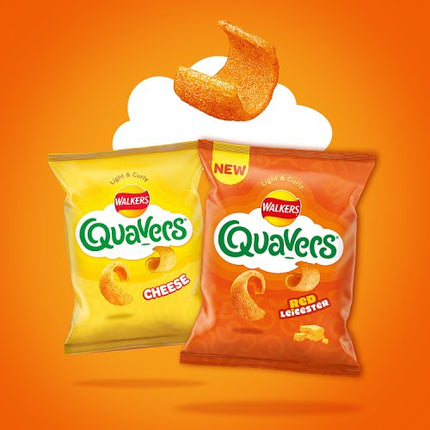 Walkers Quavers Red Leicester Multipack Crisps 6x16g