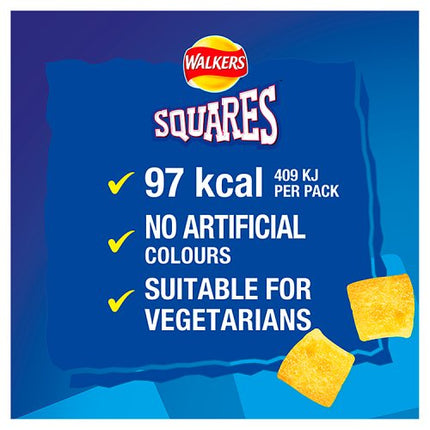 Squares Cheese & Onion Snacks 6 x 22g