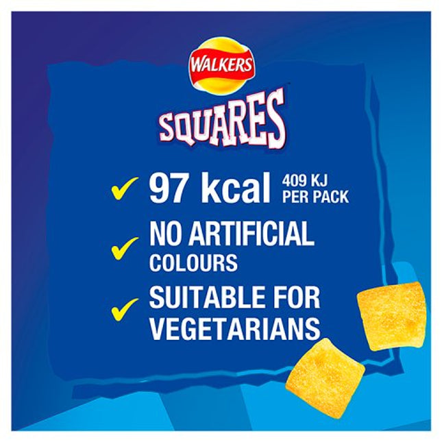 Squares Cheese & Onion Snacks 6 x 22g