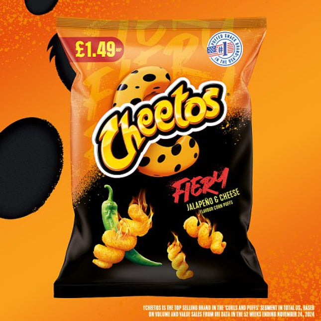 Cheetos Twisted Fiery Jalapeno & Cheese 70g £1.49
