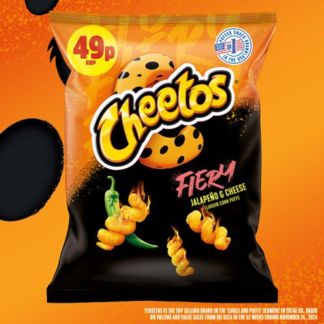 Cheetos Twisted Fiery Jalapeno & Cheese 27g 49p