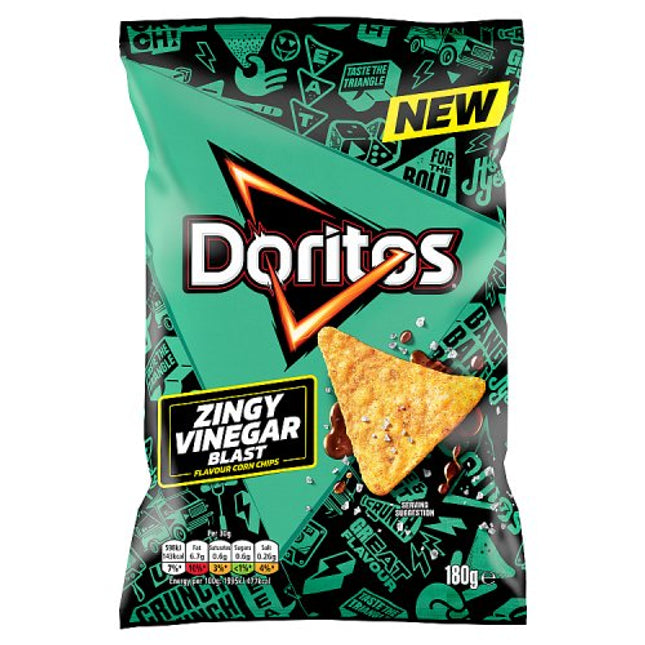 Doritos Zingy Vinegar Blast 180g
