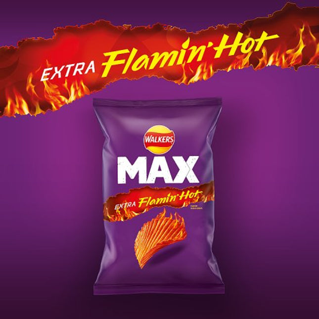 Walkers Max Extra Flamin' Hot 70g £1.25