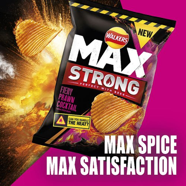Walkers Max Strong Prawn Cocktail 6x27g