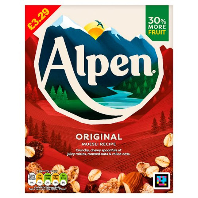 Alpen Original Muesli Recipe 550g £3.29