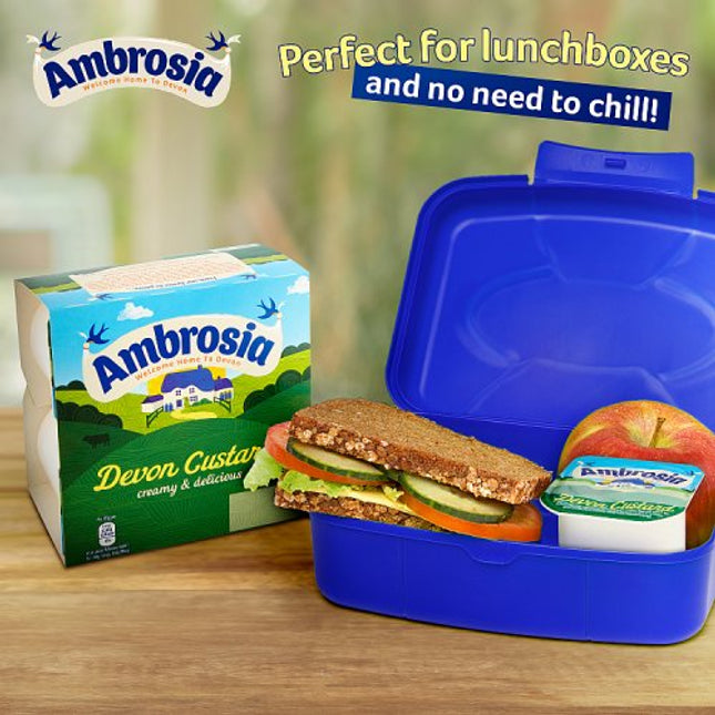 Ambrosia Devon Custard Multipack Pots 4x125g