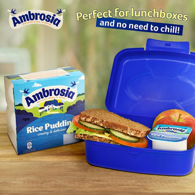 Ambrosia Rice Pudding Multipack Pots 4x125g