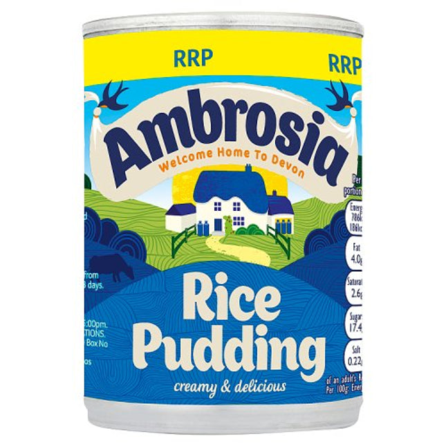 Ambrosia Rice Pudding 400g £1.95