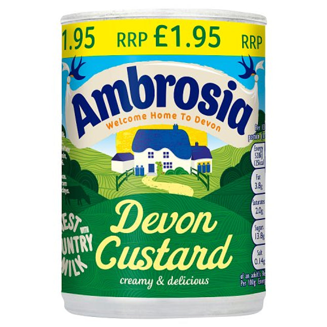 Ambrosia Devon Custard 400g £1.95