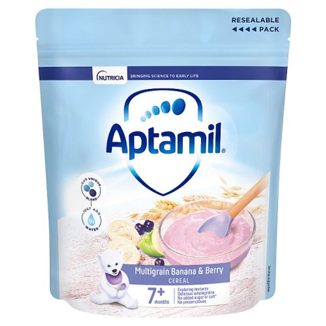 Aptamil Multigrain Banana & Berry Cereal 7+ Months 200g