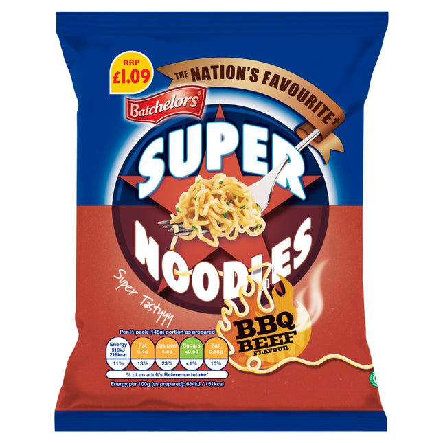 Batchelors Super Noodles BBQ Beef 90g £1.09