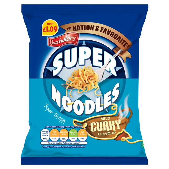 Batchelors Super Noodles Mild Curry 90g £1.09