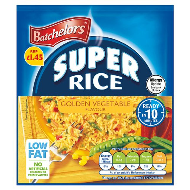 Batchelors Super Rice Golden Vegetable 90g £1.45