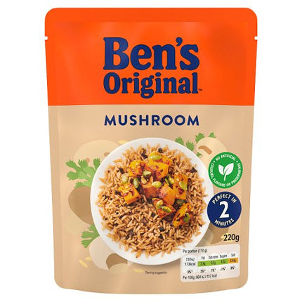 Bens Original Rth Rice - Mushroom 220g