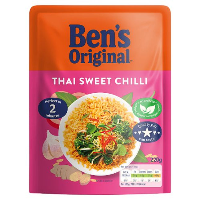 Ben's Original Rice Thai Sweet Chilli 220g