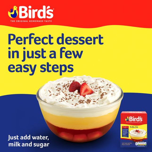 Birds Strawberry Flavour Trifle Mix 141g