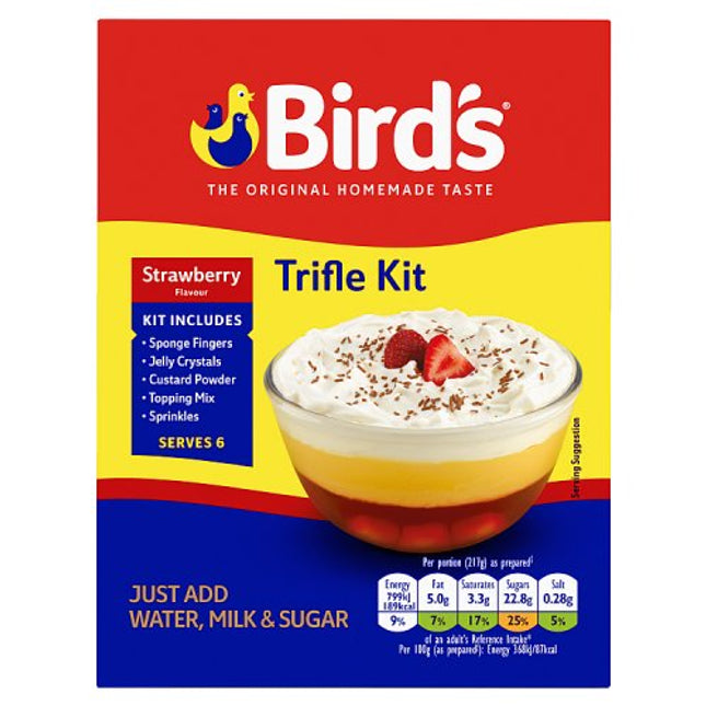 Birds Strawberry Flavour Trifle Mix 141g