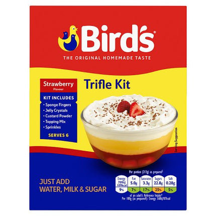 Birds Strawberry Flavour Trifle Mix 141g