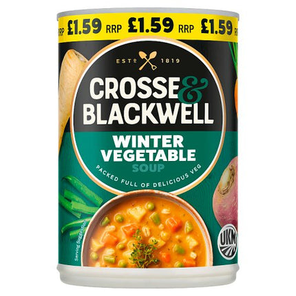 Crosse & Blackwell Winter Vegetable Soup 400g PMP £1.59
