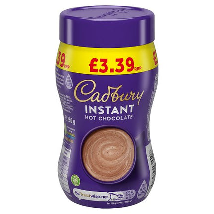Cadbury Instant Hot Chocolate Powder 250g £3.39