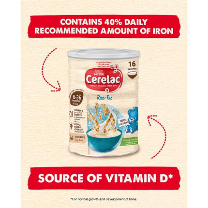 Cerelac Baby Rice with Milk from 6 Months 400g