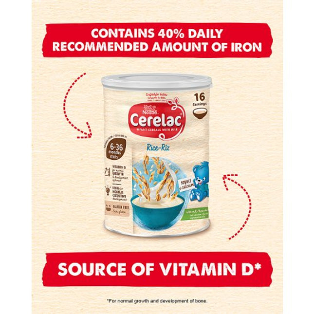 Cerelac Baby Rice with Milk from 6 Months 400g