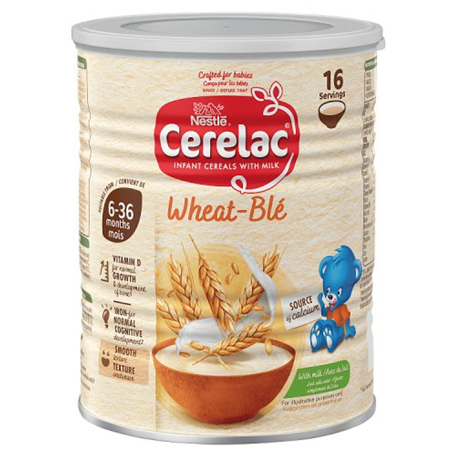 Cerelac Wheat Blé with Milk from 6 Months 400g