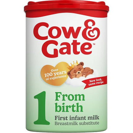 Cow & Gate 1 First Infant Baby Milk Formula Powder from Birth 800g