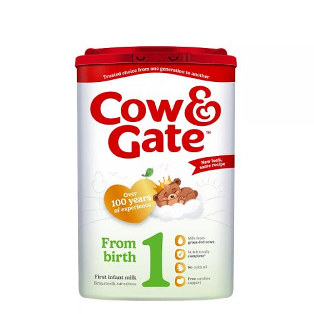 Cow & Gate 1 First Infant Baby Milk Formula Powder from Birth 800g