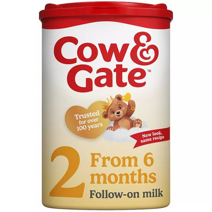 Cow & Gate 2 Follow On Baby Milk Formula Powder 6-12 Months 800g