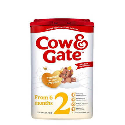 Cow & Gate 2 Follow On Baby Milk Formula Powder 6-12 Months 800g